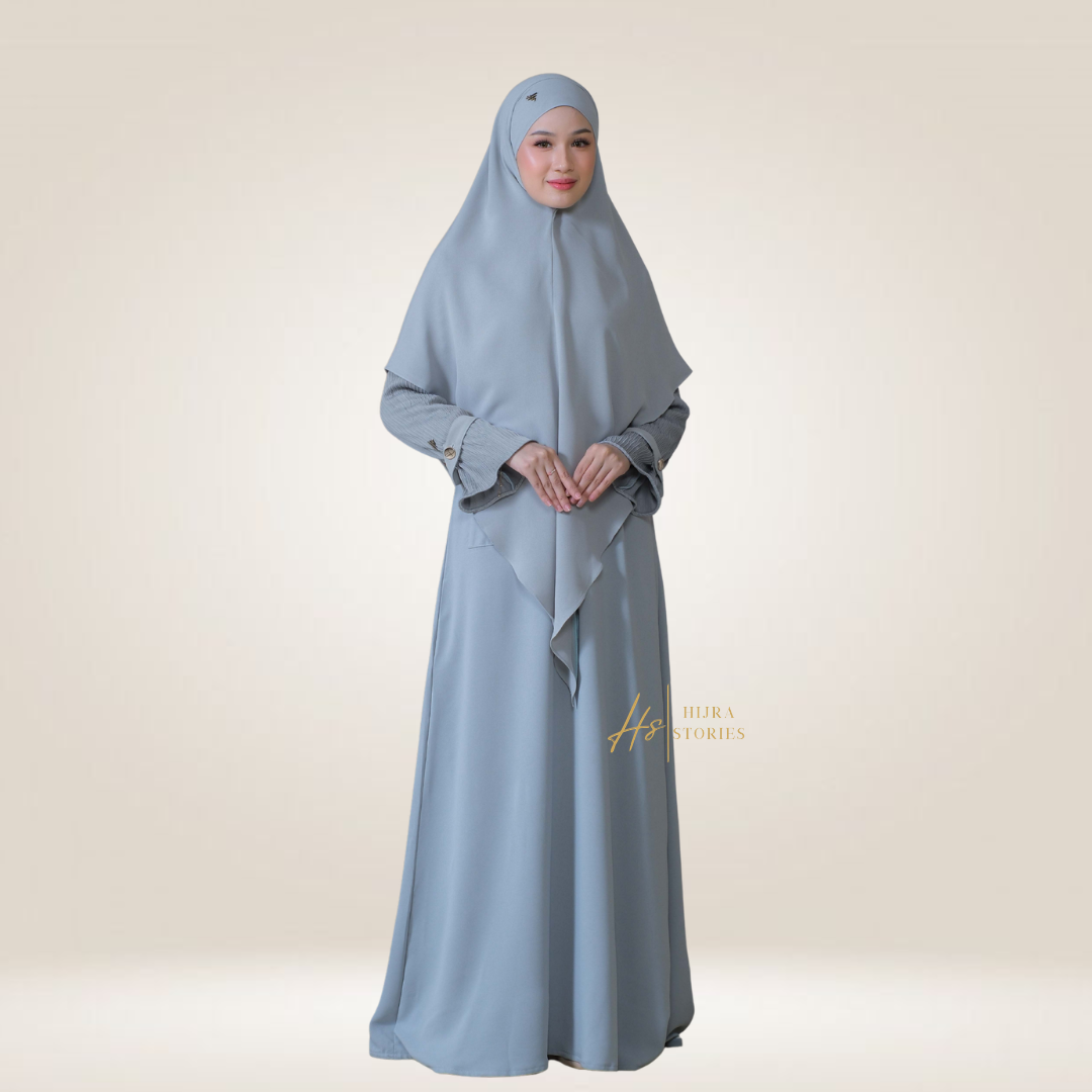 HIJRA.STORIES Dress Najla Anti UV + Free Gift